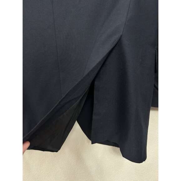 Kiton Napoli 100% Cashmere Mens Blazer Sport Coat Size 52 Drop L7 Navy Blue - Picture 4 of 11